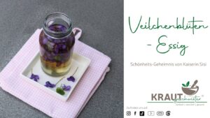 Veilchenblüten-Essig