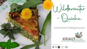 Wildkr&auml;uter-Quiche