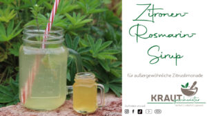 Zitronen-Rosmarin-Sirup