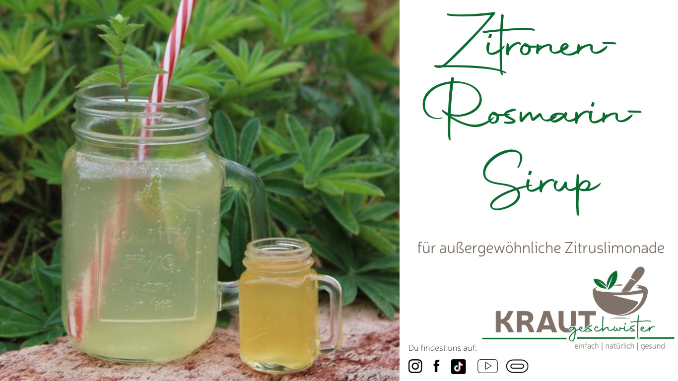Read more about the article Zitronen-Rosmarin-Sirup