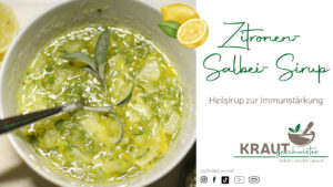 Zitronen-Salbei-Sirup