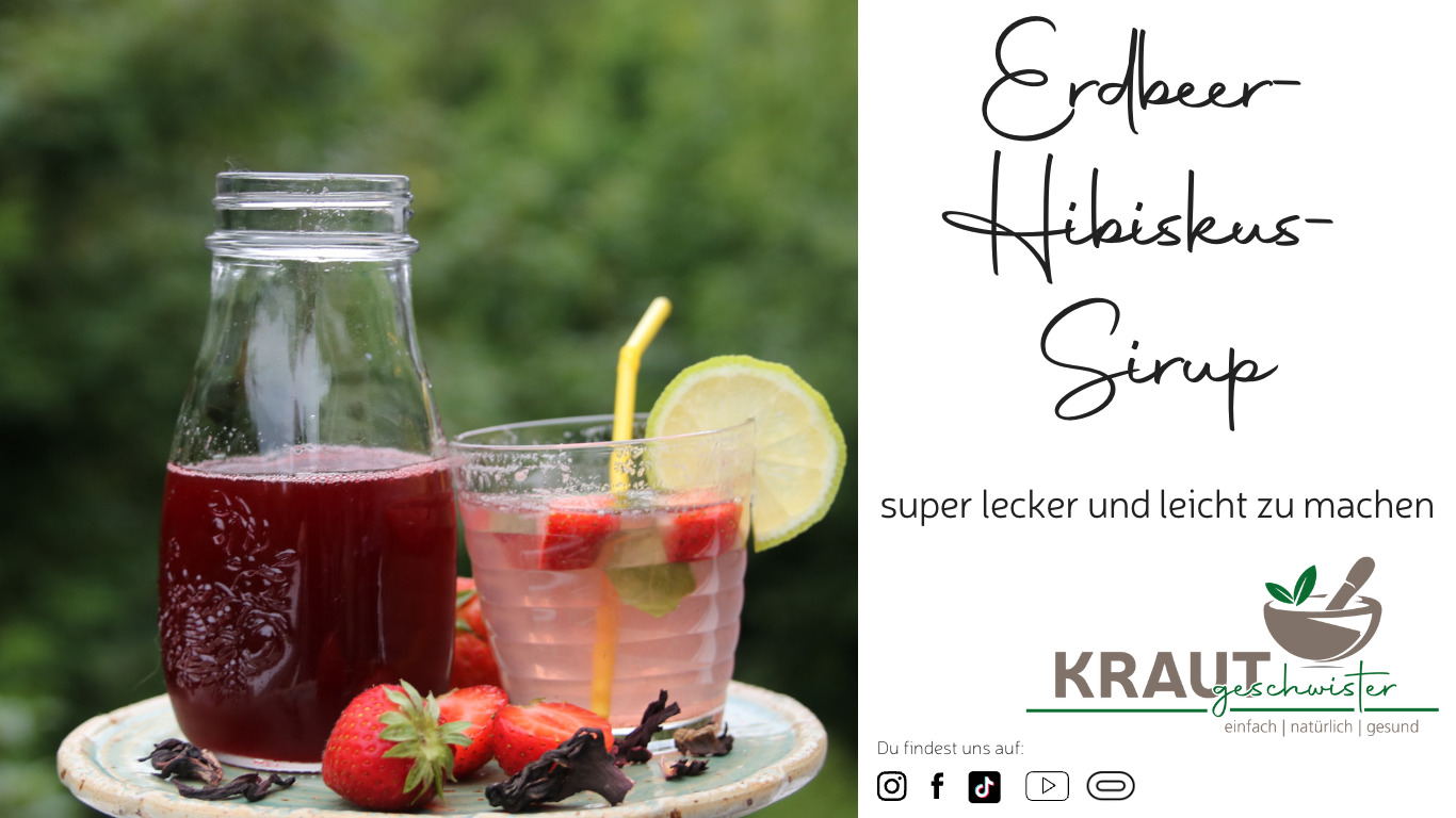 Read more about the article Erdbeer-Hibiskus-Sirup