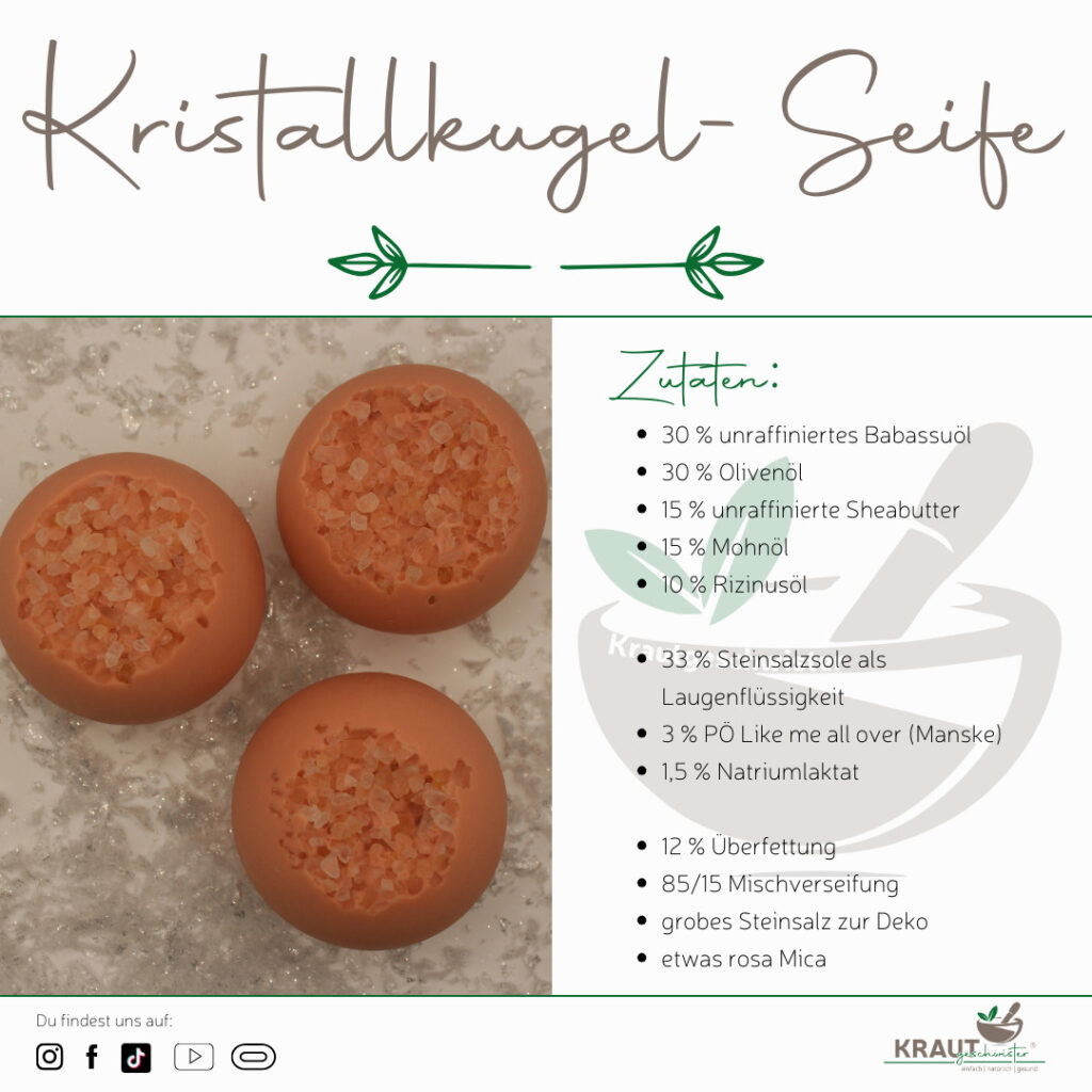 Kristallkugel-Seife