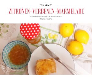 Zitronen-Marmelade mit Verbene