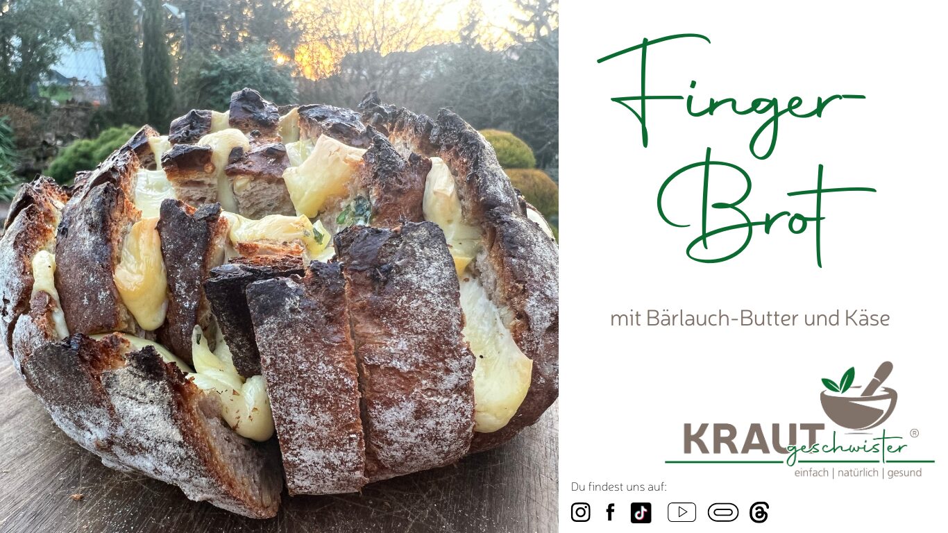 Read more about the article Fingerbrot mit Bärlauchbutter und Käse