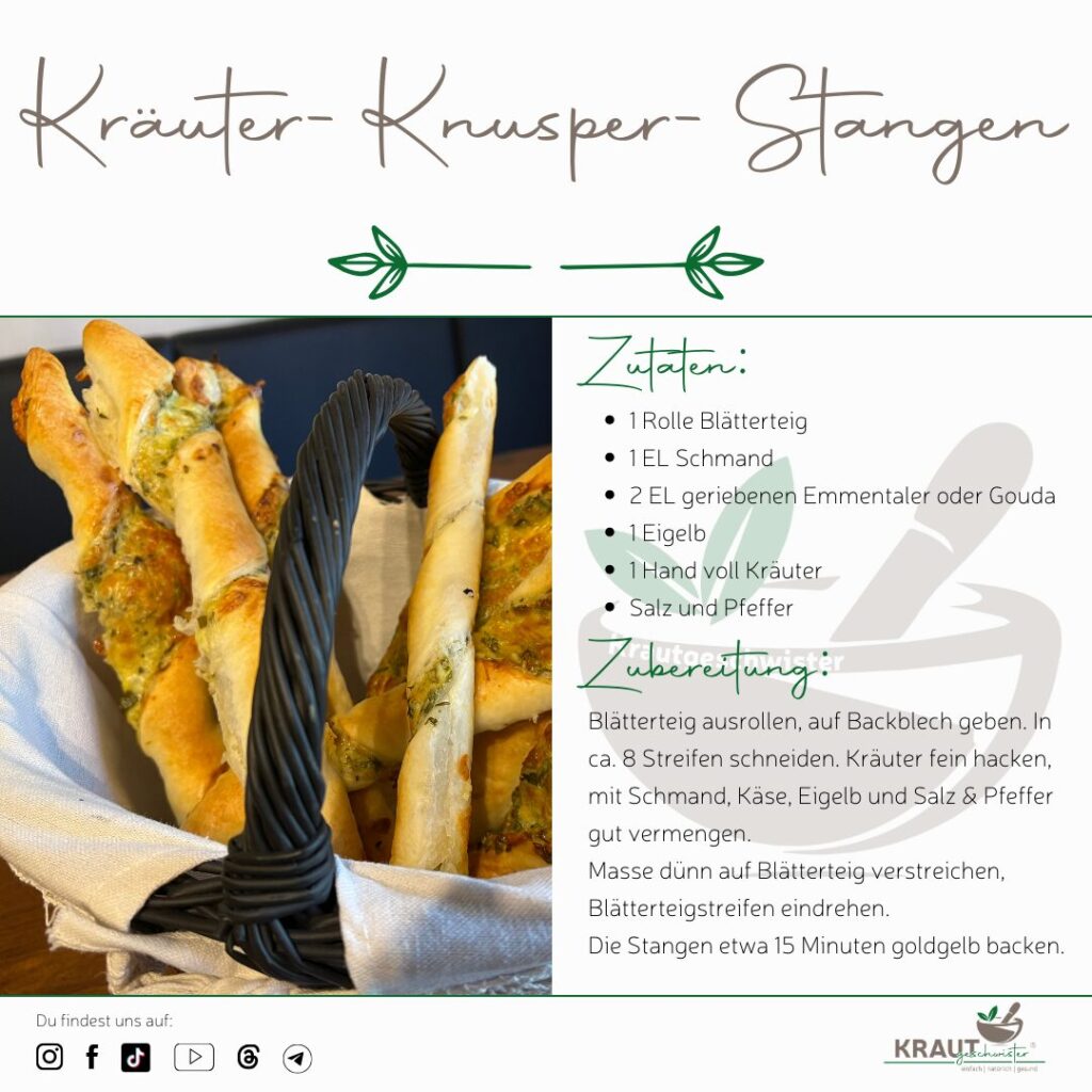 Kr&auml;uter-Knusper-Stangen