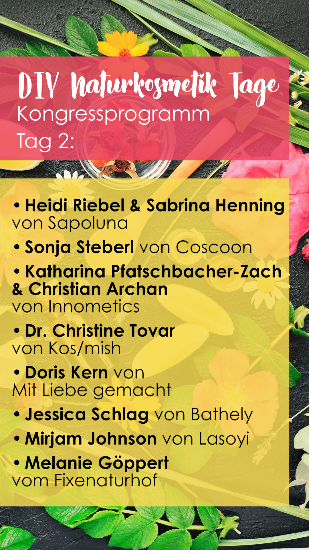 Krautgeschwister bei den DIY Naturkosmetik-Tagen 2021