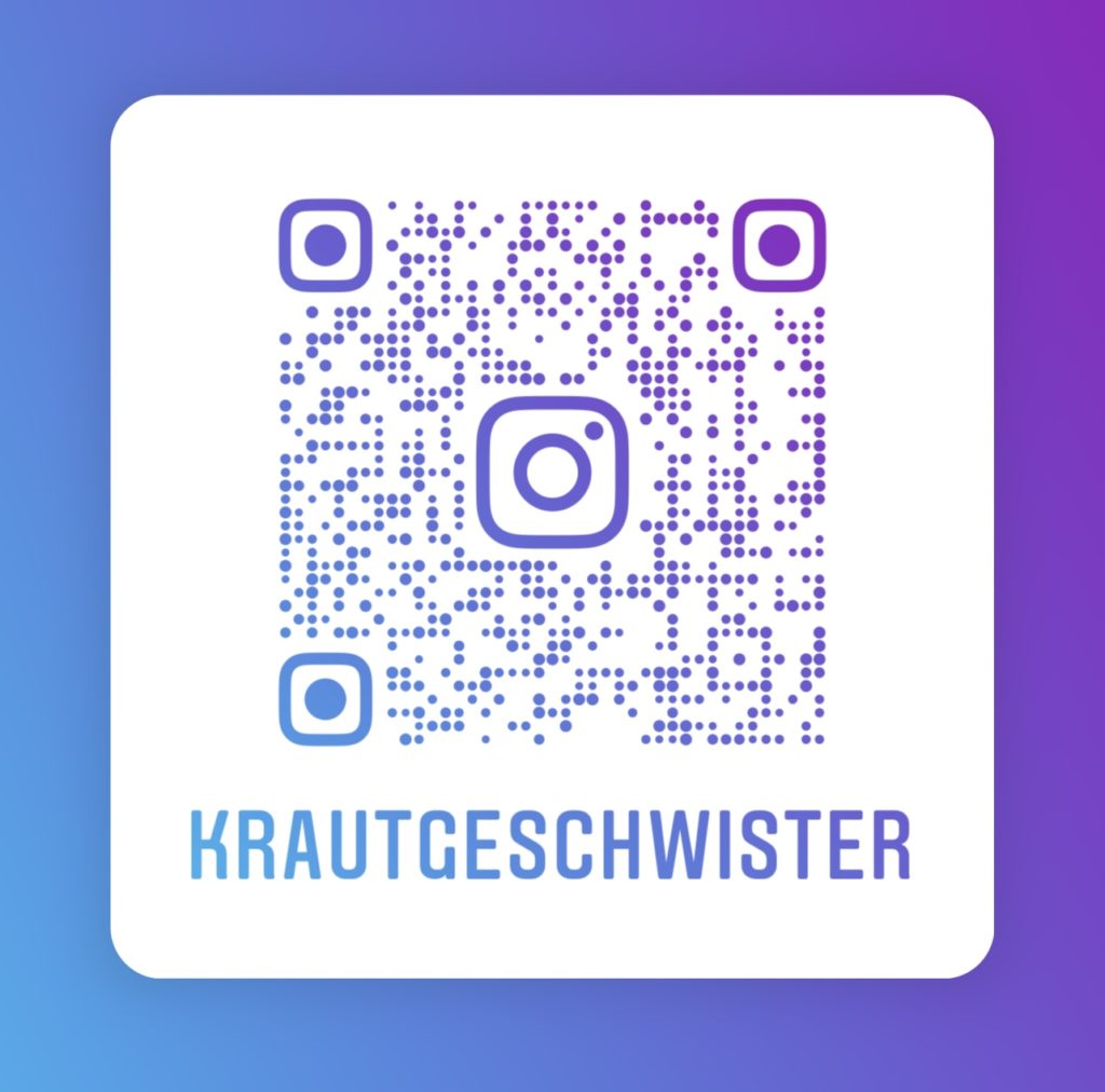 Krautgeschwister Community auf Facebook, Instagram, TikTok, YouTube und WhatsApp