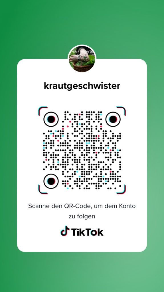 Krautgeschwister Community auf Facebook, Instagram, TikTok, YouTube und WhatsApp