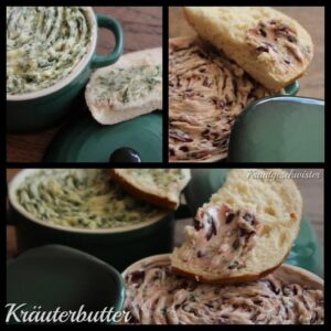 Kräuterbutter &#038; Rotweinbutter