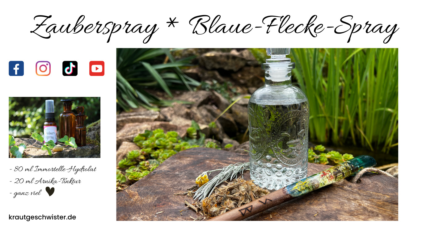 Read more about the article Zauberspray * Blaue-Flecke-Spray