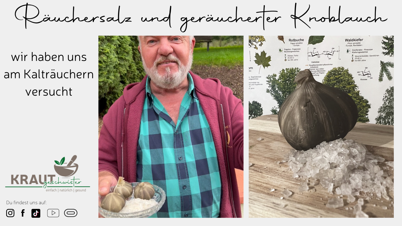 Read more about the article Räuchersalz und geräucherter Knoblauch