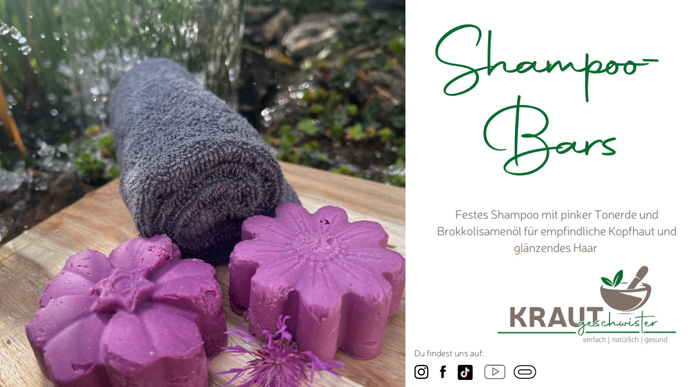 Read more about the article Shampoobars mit pinker Tonerde
