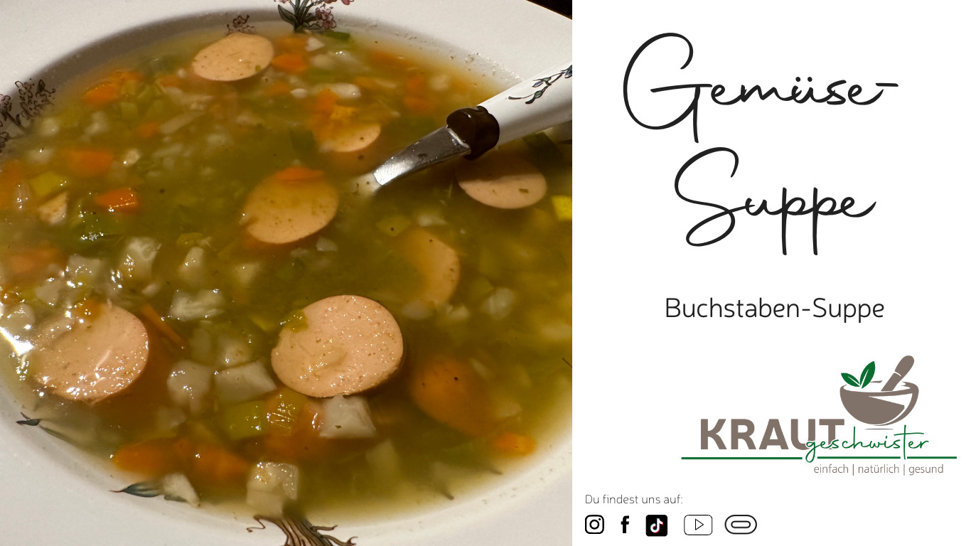 Mehr über den Artikel erfahren Gemüse-Suppe * Buchstaben-Suppe