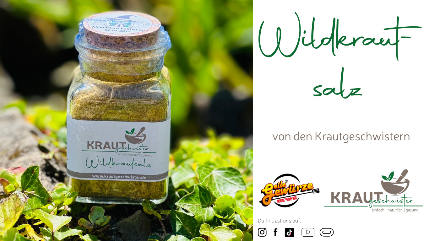 Read more about the article Unser eigenes Wildkrautsalz!