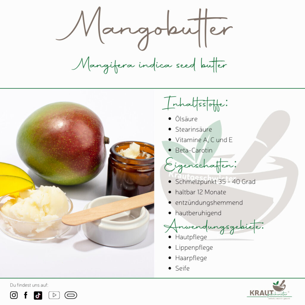 Mangobutter &#8211; Rohstoffprofil