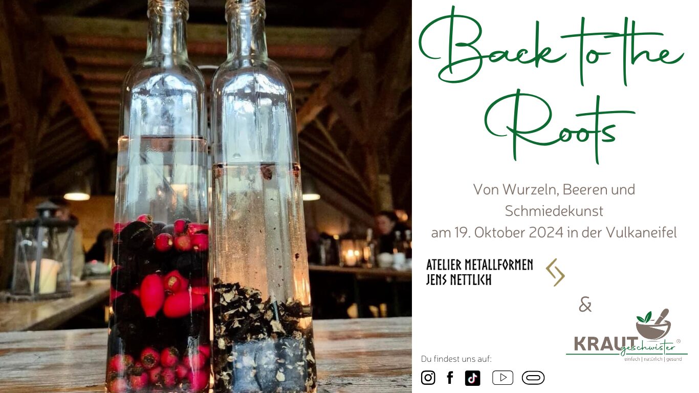 Rückblick auf unsere Veranstaltung &#8222;Back to the Roots &#8211; Von Wurzeln, Beeren und Schmiedekunst&#8220; am 19.10.2024 in der Eifel