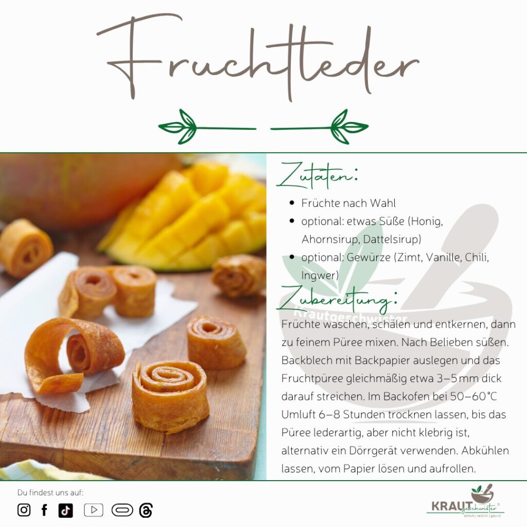 Fruchtleder selber machen