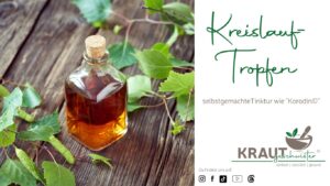 Selbstgemachte Kreislauf-Tropfen (wie „Korodin©“)