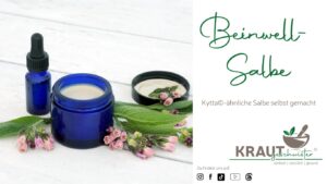Kytta©-ähnliche Salbe selbst gemacht – warum die alte Beinwell-Creme heute wieder aufblüht