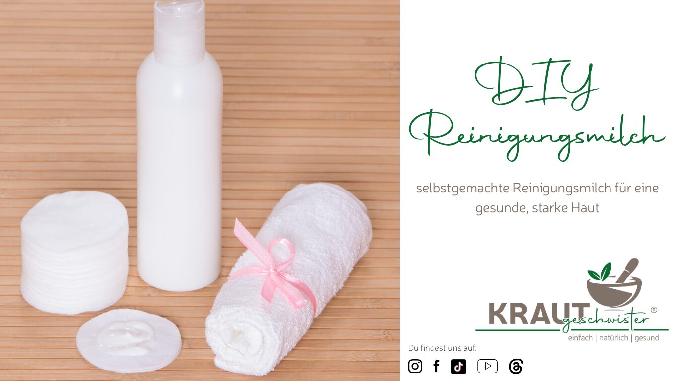 Mehr über den Artikel erfahren Sanfte Kraft aus der Rührküche – selbstgemachte Reinigungsmilch für eine gesunde, starke Haut