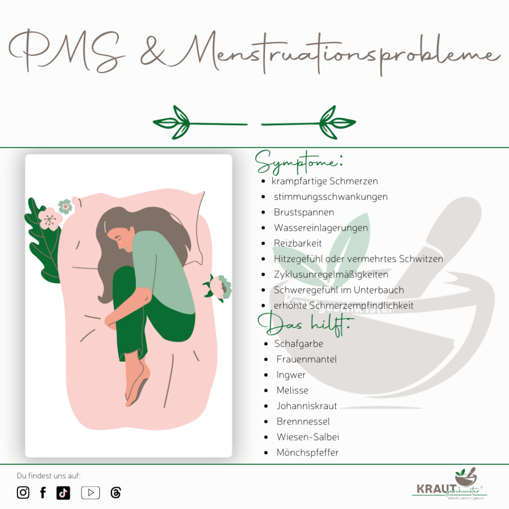 PMS und Menstruationsprobleme