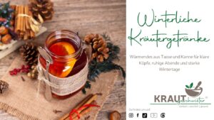 Winterliche Kr&auml;utergetr&auml;nke