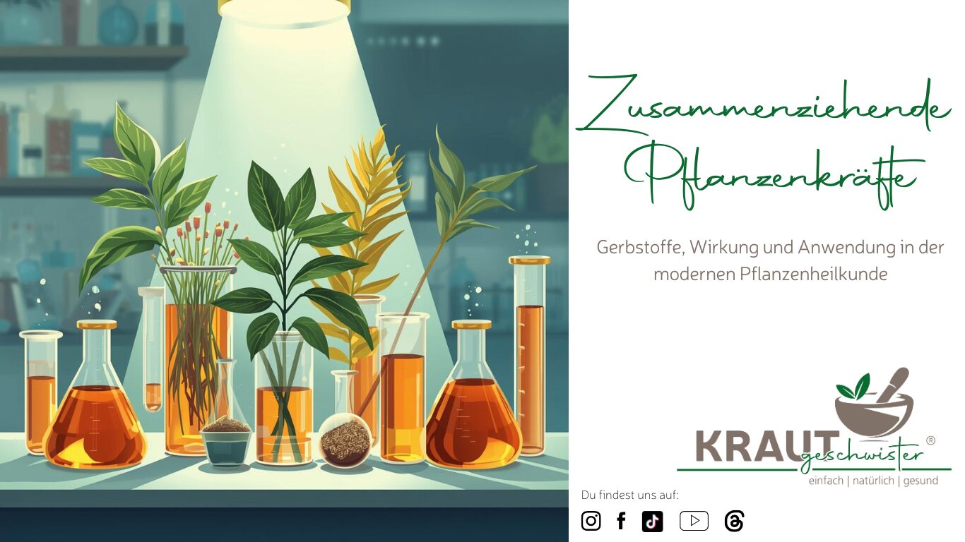 Zusammenziehende Pflanzenkr&auml;fte