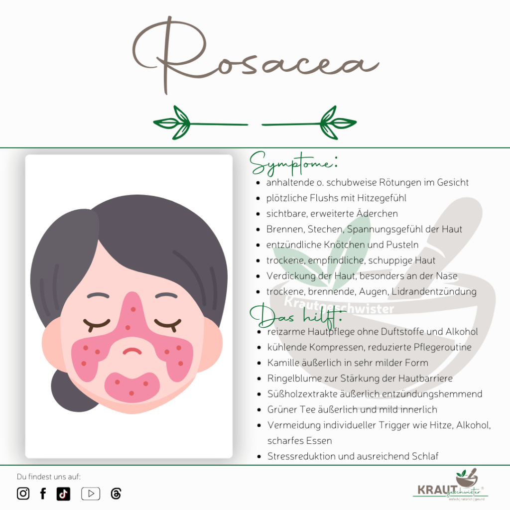 Rosacea ganzheitlich betrachtet