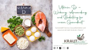 Vitamin D – Wirkung, Anwendung und Bedeutung für unsere Gesundheit