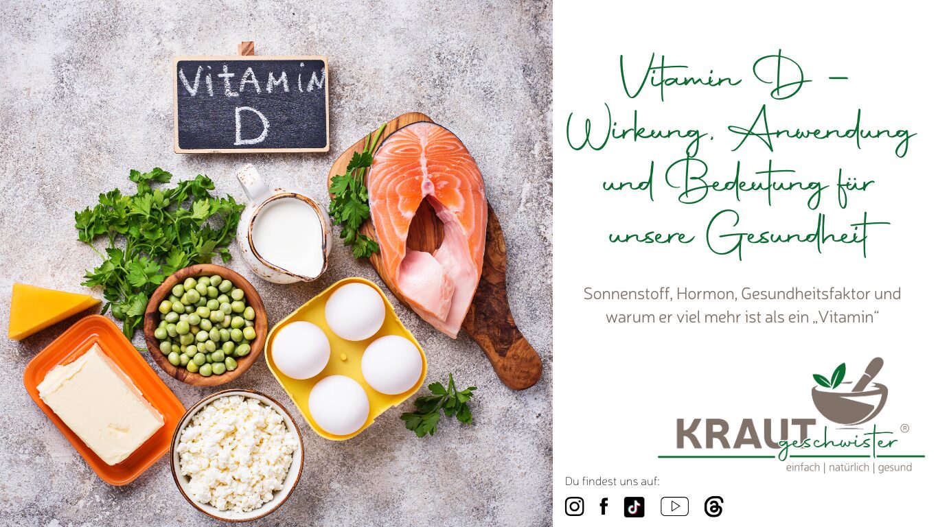 Mehr über den Artikel erfahren Vitamin D – Wirkung, Anwendung und Bedeutung für unsere Gesundheit