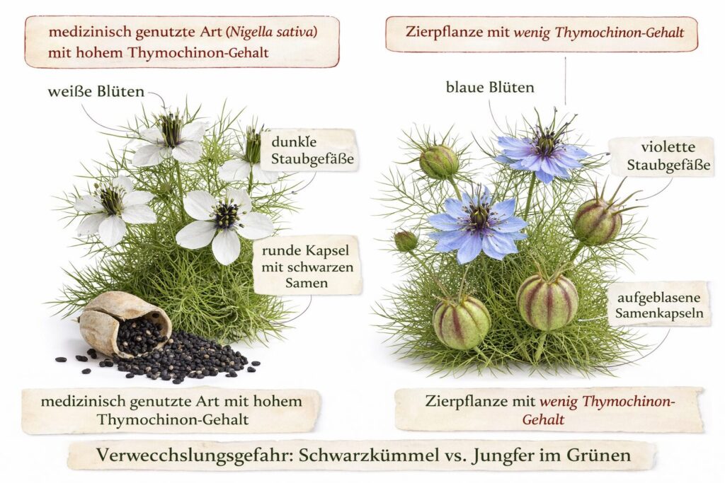 Schwarzk&uuml;mmel Heilpflanzenportrait