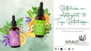 Bitterliebe im Alltagstest: 30 Tage Bittertropfen