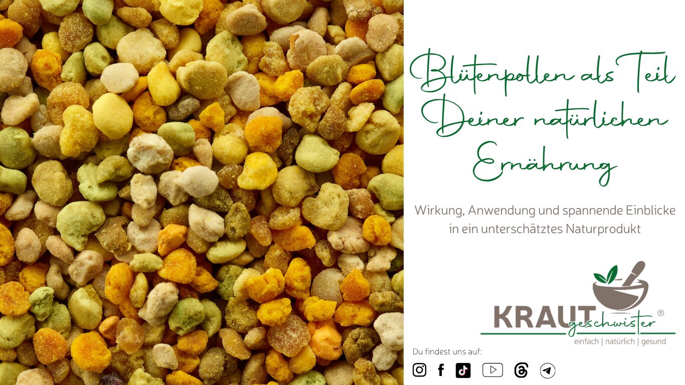 Mehr über den Artikel erfahren Blütenpollen als Teil Deiner natürlichen Ernährung