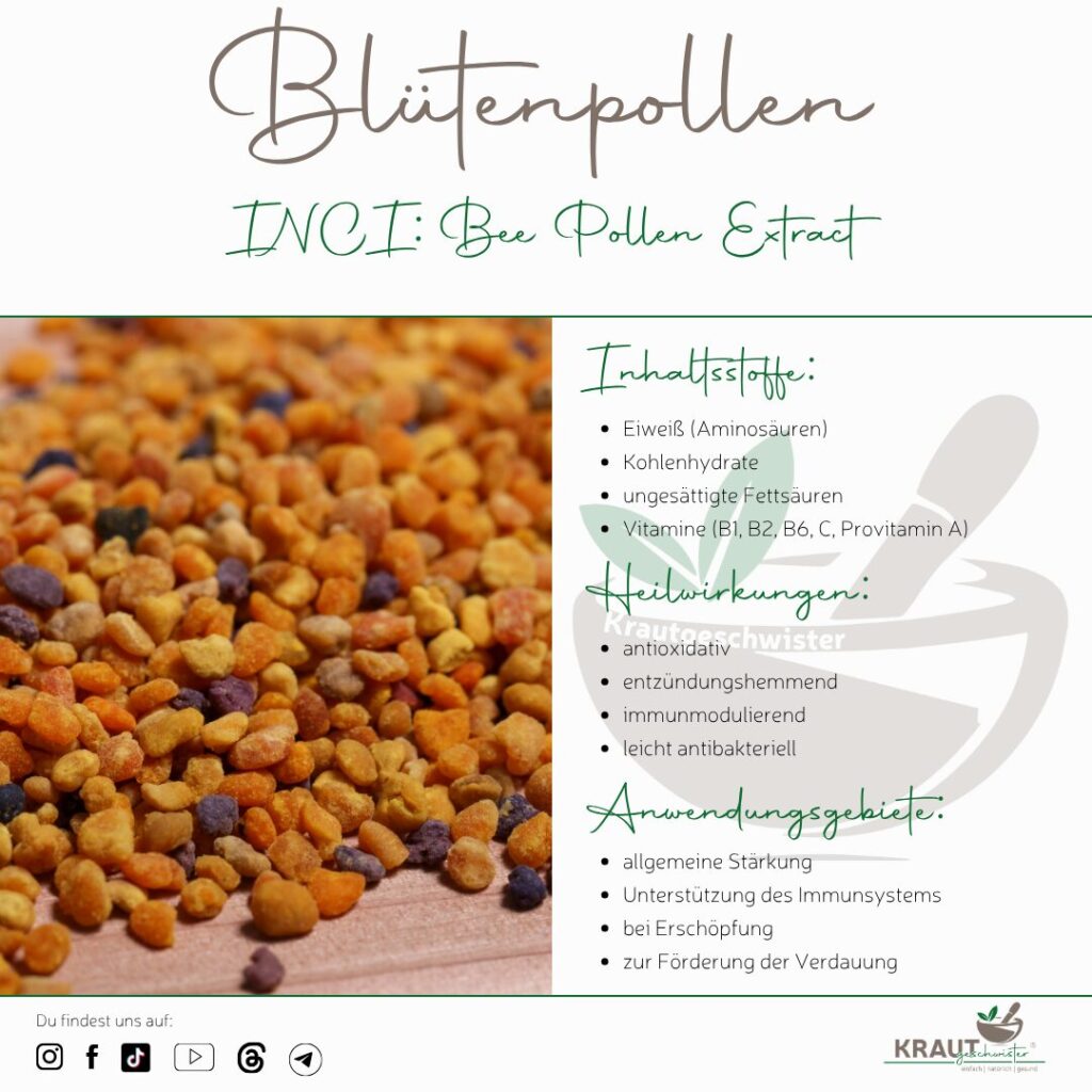 Bl&uuml;tenpollen als Teil Deiner nat&uuml;rlichen Ern&auml;hrung
