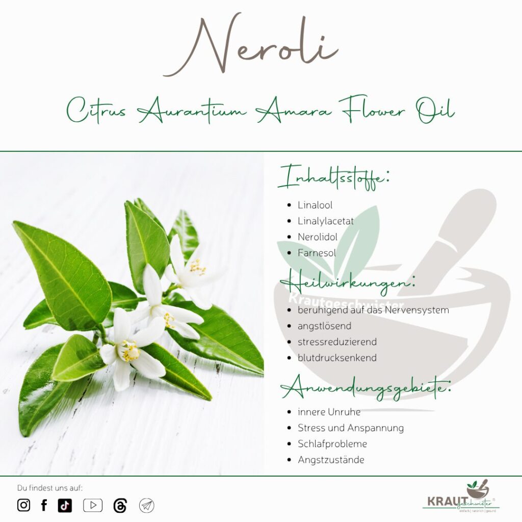 Neroli &auml;therisches &Ouml;l Profil