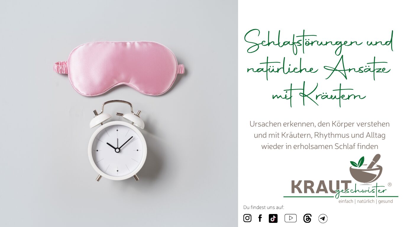 Mehr über den Artikel erfahren Schlafstörungen und natürliche Ansätze mit Kräutern