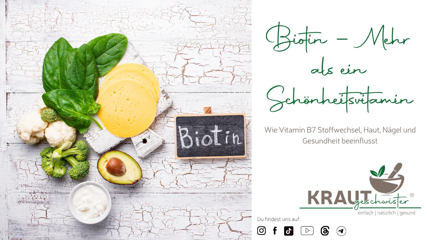 Biotin – Mehr als ein Schönheitsvitamin