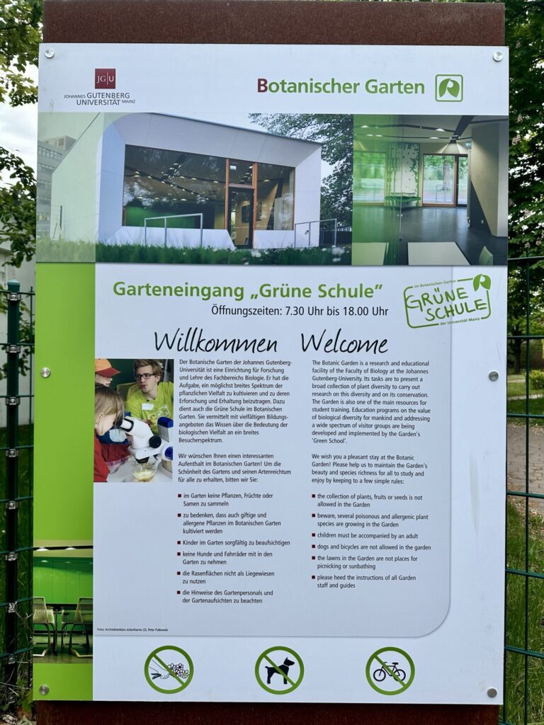 Pflanzenrausch im Botanischen Garten Mainz 🌿
