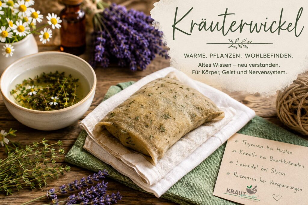 Kr&auml;uterwickel: Wie W&auml;rme, Pflanzenstoffe und Rituale unseren K&ouml;rper beeinflussen