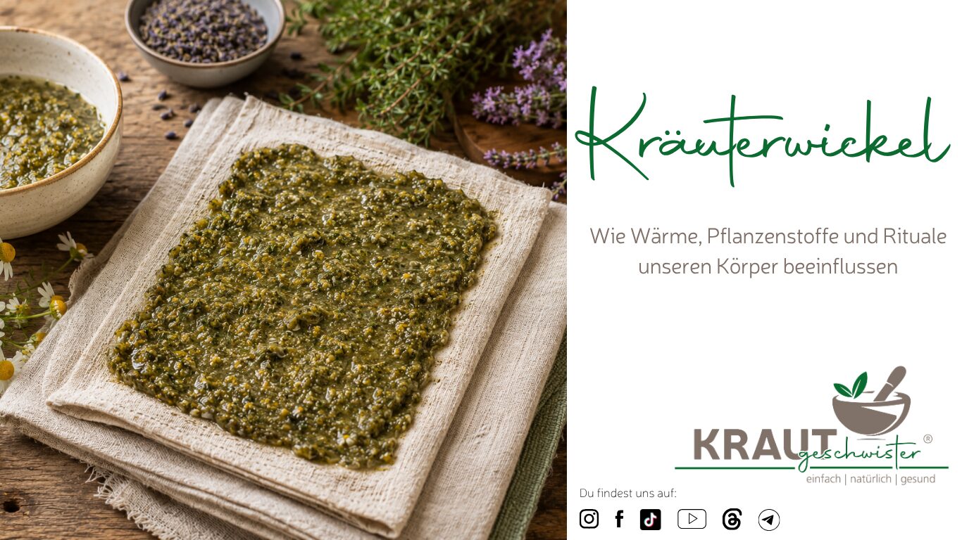 Kr&auml;uterwickel: Wie W&auml;rme, Pflanzenstoffe und Rituale unseren K&ouml;rper beeinflussen