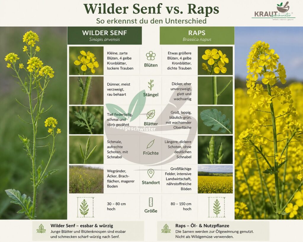 Wilder Senf Heilpflanzenportrait