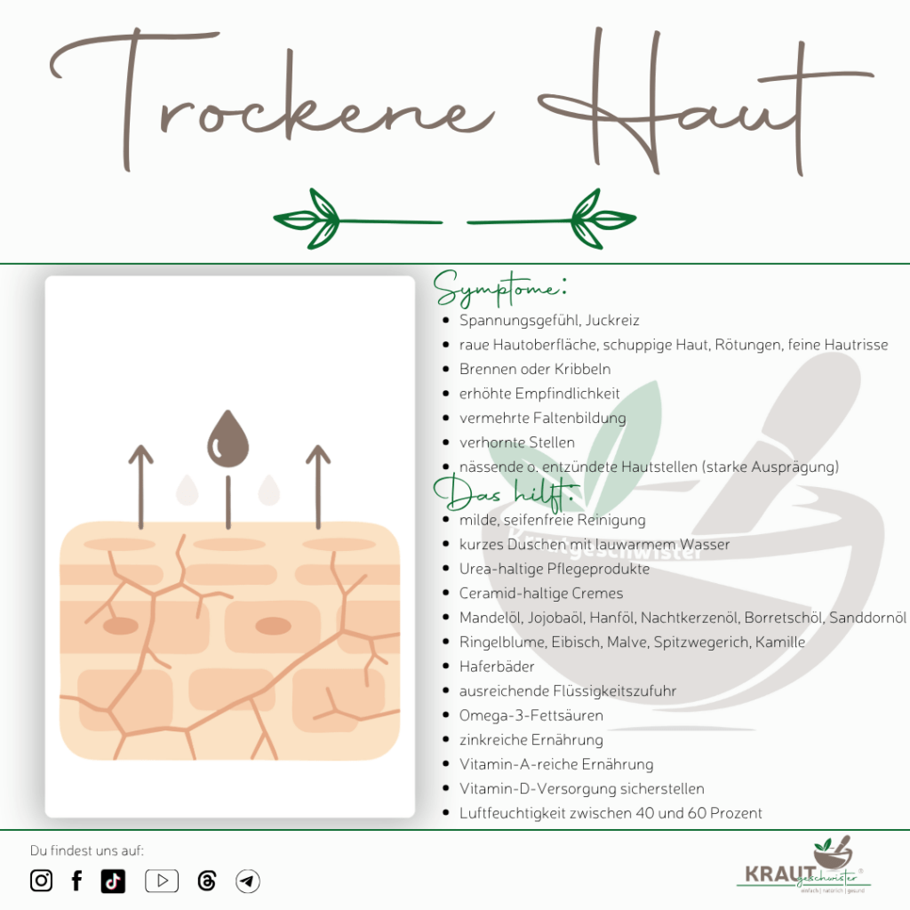 Trockene Haut ist mehr als Feuchtigkeitsmangel