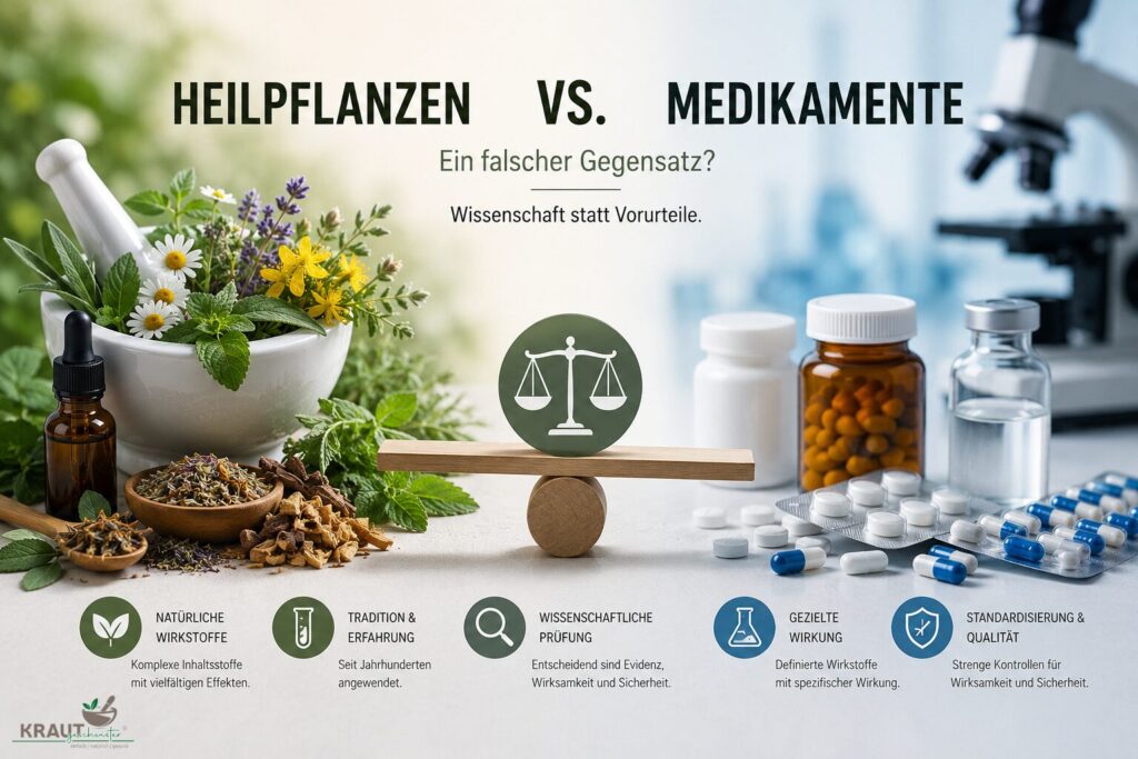 Heilpflanzen vs. Medikamente &ndash; ein falscher Gegensatz?