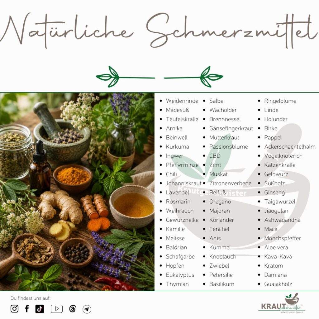 Nat&uuml;rliche Schmerzmittel