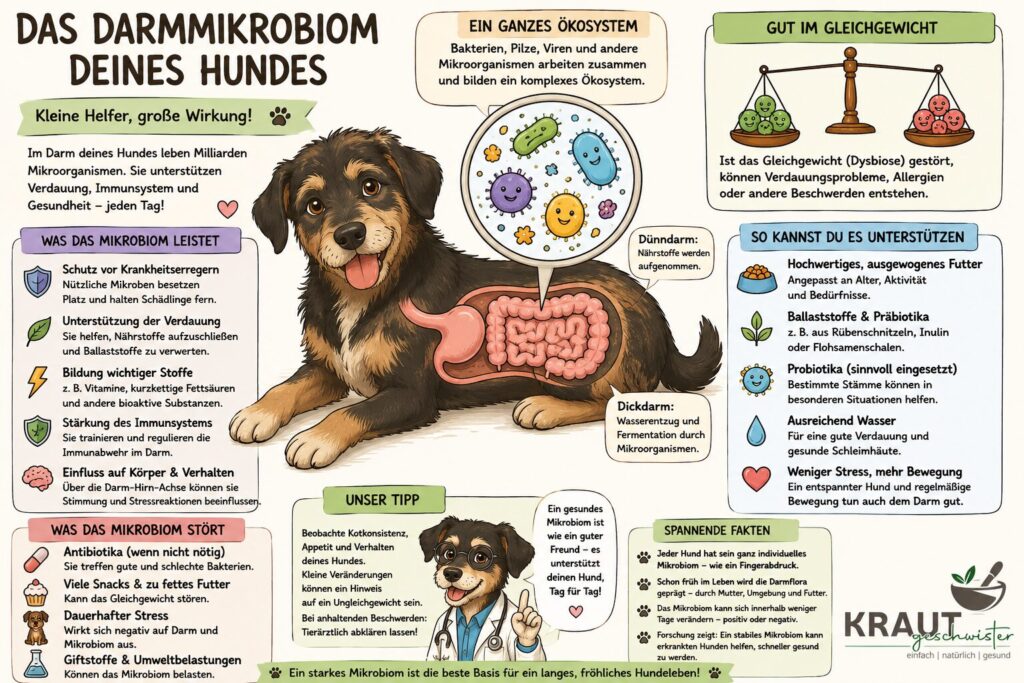 Darmmikrobiom bei Hund und Katze