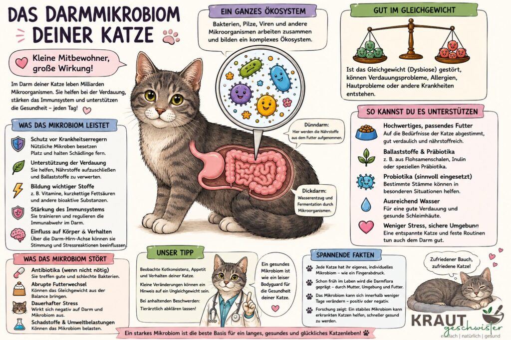 Darmmikrobiom bei Hund und Katze