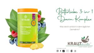 Bitterliebe 3-in-1 Darm Komplex: Was steckt wirklich in dem täglichen Darmdrink?