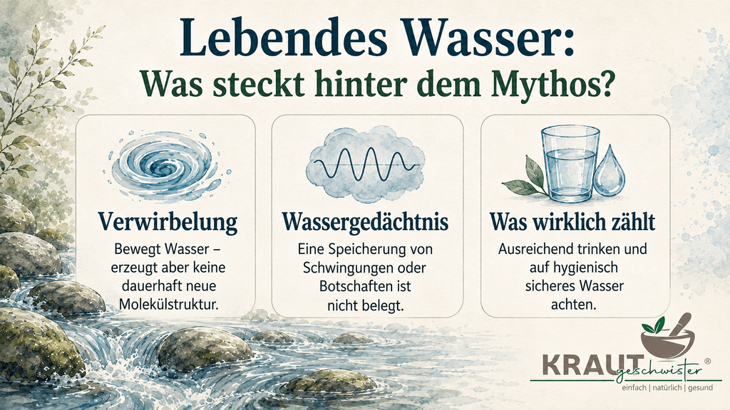 Lebendes Wasser: Was steckt hinter dem Mythos?