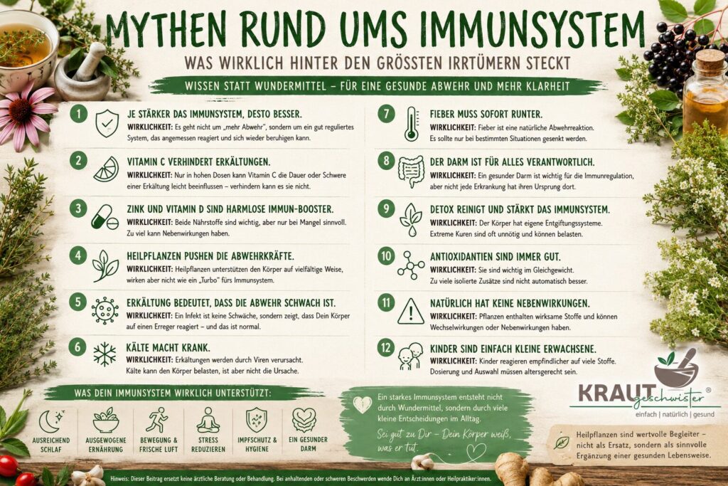 Mythen rund ums Immunsystem – was wirklich hinter den größten Irrtümern steckt